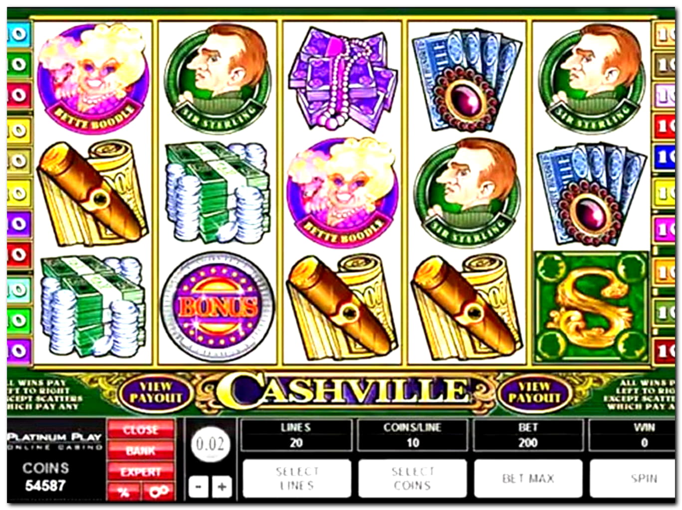 995% kasínový zápasový bonus v kasíne Liberty Slots
